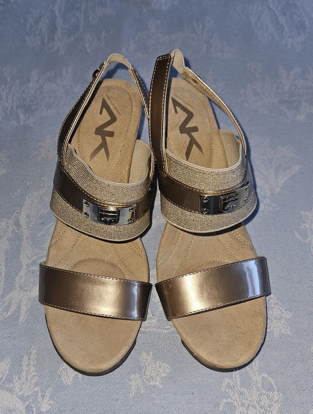 Anne Klein wedge sandals